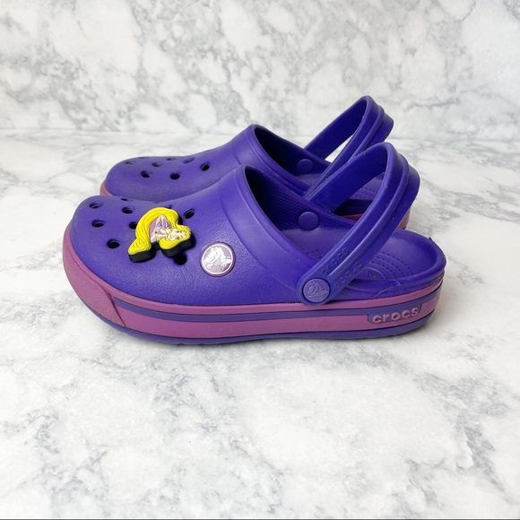 CROCS Other - Crocs Rapunzel Slip On Comfort Clogs